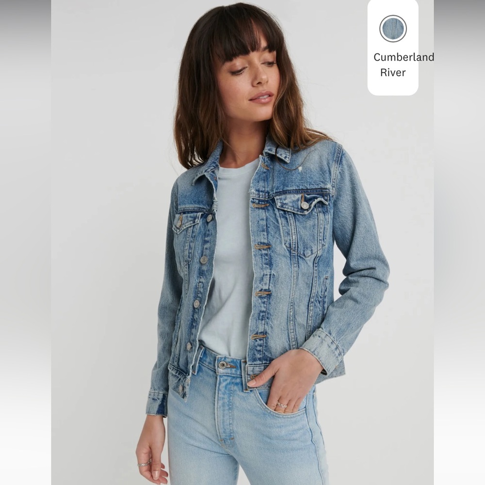 Lucky Tomboy Denim Trucker Jacket